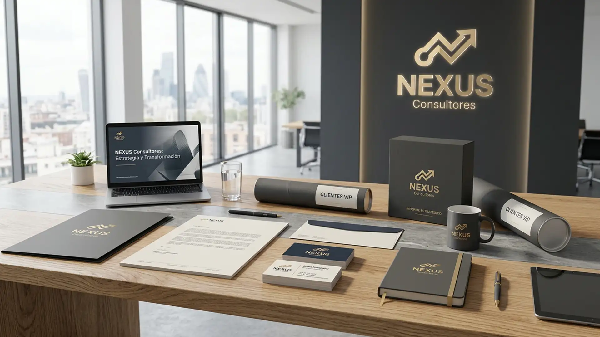 Diseño de identidad visual completa para empresas en Barcelona