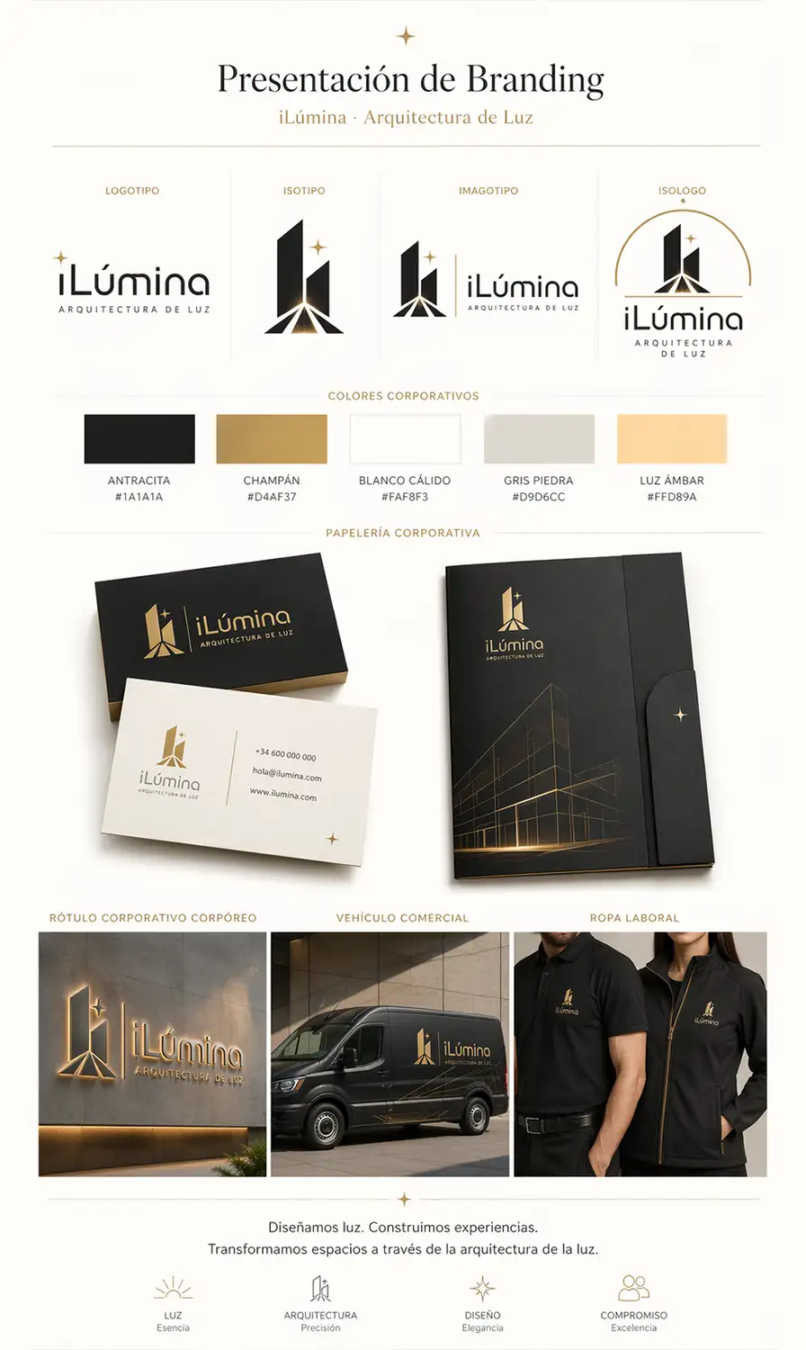 Tipos de logotipos para empresa y desarrollo de identidad visual