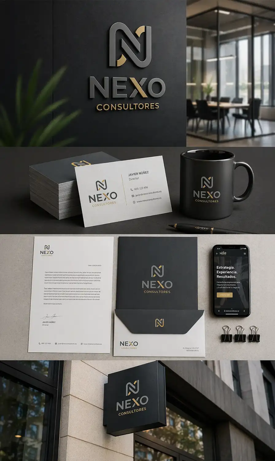 Diseño de logotipo profesional para empresa