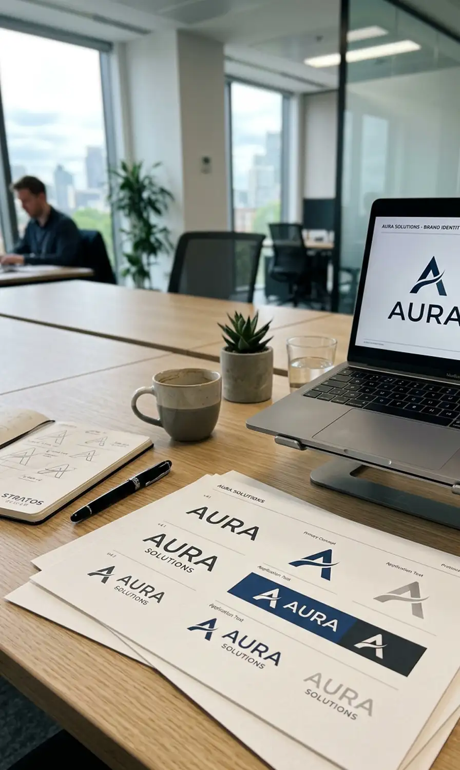 Diseño de logotipos profesionales para empresas en Barcelona