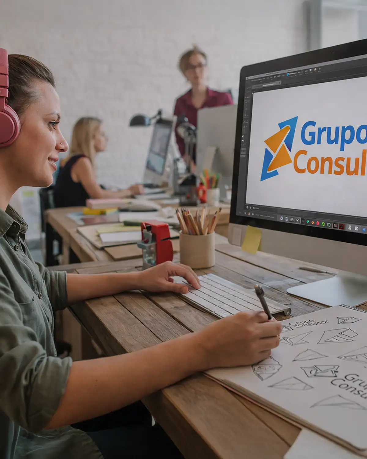 Diseño de logotipos profesionales para empresas en Barcelona