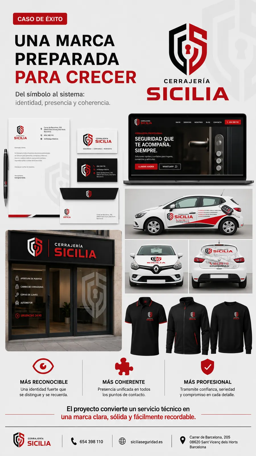 Aplicaciones reales de identidad corporativa