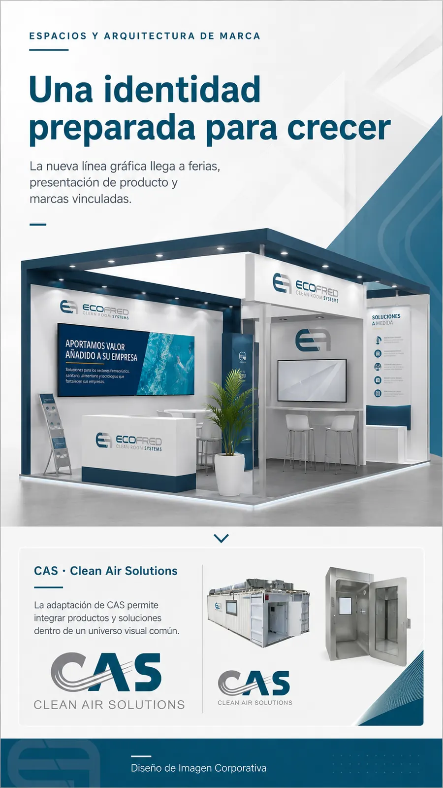 Stand corporativo ECOFRED