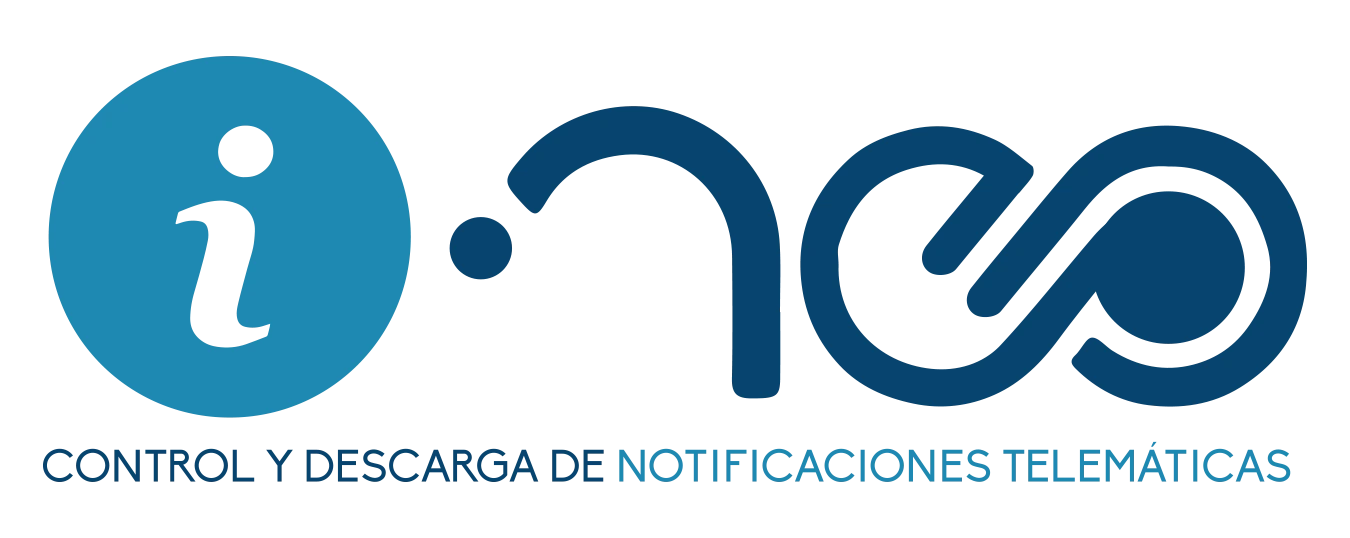 Logotipo INFONEO para servicios de notificaciones telemáticas