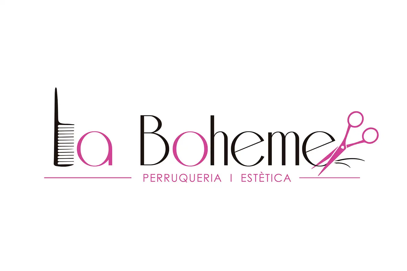 Diseño logotipo para empresa de Peluquería en Barcelona