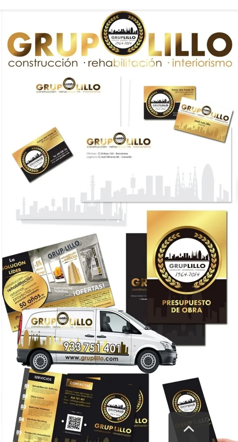 Identidad profesional aplicada a empresa de construcción